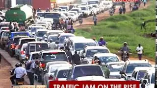 Why traffic jam is on the rise in most parts of Kampala