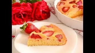 Kek i Thjeshte me Luleshtrydhe | VideoReceta #09