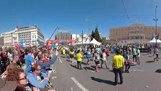 Athens Half Marathon 2019 in 360 degrees| VR360 Running Experience