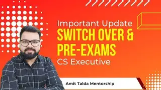 How to pay pre exam fees | Executive Switchover Student | Must Watch