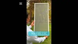 Nano filter is a three-layer composite filter that filters air up to 85%.#nano #filter #наносетка