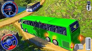 Uphill Offroad Bus Driving - Mountain Coach Bus Simulator | All Buses | Android Gameplay | Part 3