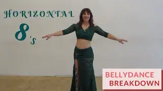 Bellydance breakdown: horizontal hip 8's