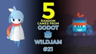 5 RANDOM GAMES [GODOT WILD JAM #21 EDITION]
