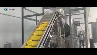Fryer Frying machine continuous  Industrial fryer for the Pellet Fryums snacks Belt fryer machine