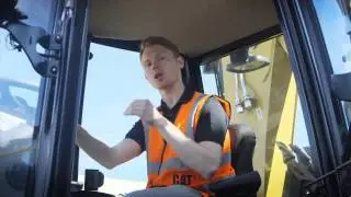 Auto Ride Control Feature: Cat&reg; Backhoe Loader Operator Tip