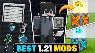 5 BEST Mods For MCPE (1.21+) ||  Amazing Mods For Bedrock 1.21 