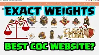 This Website Reveals the EXACT War Weights for ALL Structures & Troops in Clash of Clans!