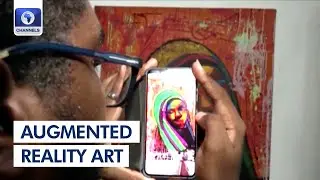 Nigerian Artist Incorporates  Augmented Reality (AR) With Paintings