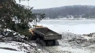 Treasure Lake Dredging, Cocoas Cove, February 2025