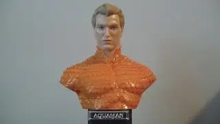 DC JUSTICE LEAGUE AQUAMAN 3D PUZZLE from Happy Well