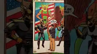 A DC Comics Hawkworld 10 Comic Book. Hilarious Cover!