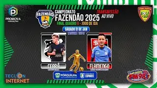 RASTEIRA VS SÃO LOURENÇO - FINAL - CAMPEONATO FAZENDÃO 2025