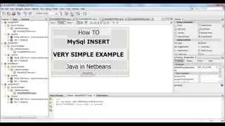 FREE code EXAMPLES JAVA MySql in NETBEANS (SELECT INSERT UPDATE DELETE)