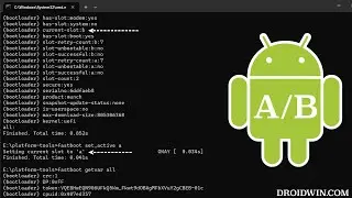 Как проверить и изменить текущий активный слот на Android [Fastboot и TWRP]