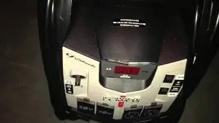 Charging the instant power battery in the house