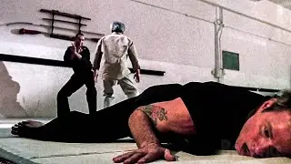 Miyagi le dio una paliza a todo el equipo de Cobra Kai | El Karate Kid, parte 3 | Clip en Español