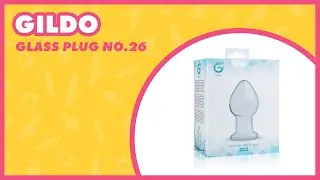 Gildo Glass Plug No.26 Review ✨ Heavy & Smooth Explained | EasyToys 💗 EasyToys