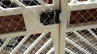 Rede para gradil ou port&otilde;es