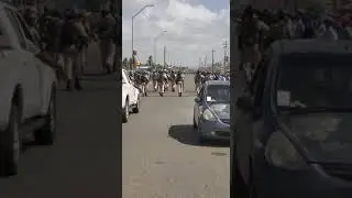 Police stand off with PPP supporters