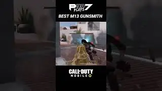 The Best M13 Gunsmith In COD Mobile #shorts