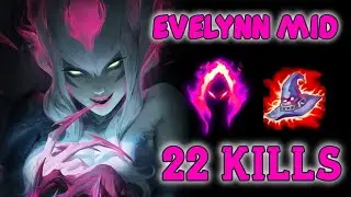 Patch 10.16 EVELYNN MID! (Super OP?) - League of Legends