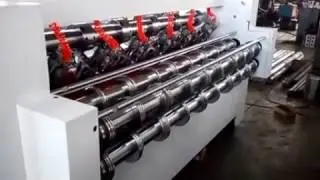 Offline Manual type slitter scorer with pre creaser Compress