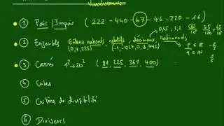 Logique - CHIFFRES - M&eacute;thode n&deg;2 - Propri&eacute;t&eacute;s