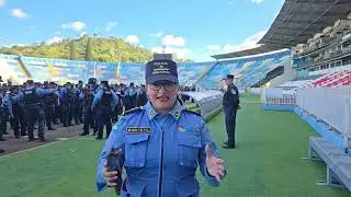 DISPOSITIVO DE SEGURIDAD PARA ENCUENTRO DEPORTIVO MOTAGUA-OLIMPIA