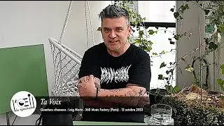 L&rsquo;&OElig;il du spectacle Interview Loig Morin &laquo;&nbsp;Questions chansons&nbsp;&raquo; - 360 Music Factory - 12 octobre 2023