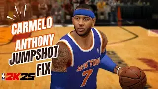Carmelo Anthony Jumpshot FIX NBA 2K25