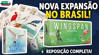 Wingspan Americas confirmado para o Brasil + Reposi&ccedil;&atilde;o de toda linha Wingspan | CORTES Mesa News