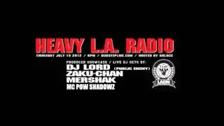 AWE aka Zaku-Chan feat DJ LORD & 6BLOCC Turntablizm Part 2 of 3 Live from Heavy LA Radio 7/19/12