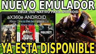 Emulador de XBOX 360: NATIVO para ANDROID ya esta DISPONIBLE, VITA3K ANDROID OPTIMIZADO y MUCHO M&Aacute;S