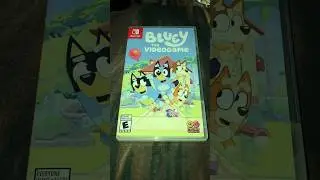 Bluey Switch Game #bluey #nintendo #nintendoswitch #shorts #christmas #videogames #gaming #disney