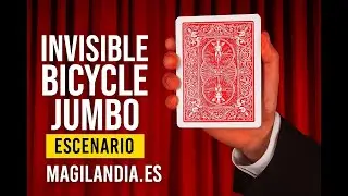 Baraja Bicycle Jumbo Invisible Roja