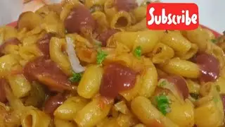 Indian Style Macaroni Pasta | इतना आसान टेस्टी पास्ता | Masala Macaroni | Pasta Recipe 😋 | food.2514