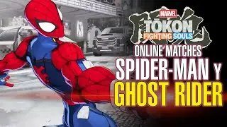 PROBANDO a SPIDER-MAN y GHOST RIDER en MARVEL TOKON