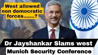 Dr Jayshankar at Munich Security Conference #jayshankar #india #democracy #germany #west #modi #msc