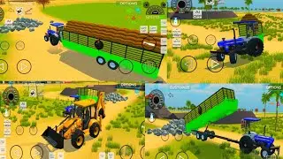 700 Bori loding tractor trolley game video for newHolland 3600 new update Indian vehicle game part 2