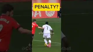 Real madrid vs Osasuna | Vinicius penalty incident | Penalty or not?