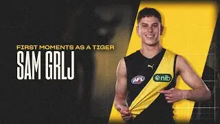 Sam Grlj's first night as a Tiger!