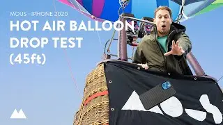 Mous &ndash; iPhone 12 Hot Air Balloon Drop Test