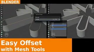 How to Create an Offset with Mesh Tools in Blender 5 | Tutorial