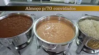 Almoço de Aniversário para 70 Pessoas! Dicas de festa