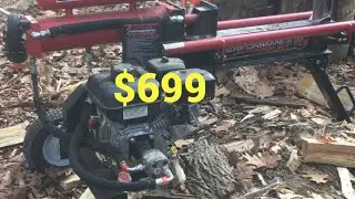The PERFECT/CHEAPEST Home Owner Log-Splitter at $699? Lowes Performance Built 13-Ton #firewood