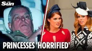 Beatrice and Eugenie holding crisis talks with King Charles after their dad Andrew's arrest