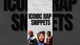 ICONIC Rap Snippets 🔥✍️#viral #rap #music #shorts #reels #shortvideos
