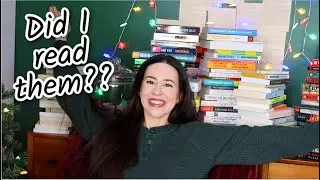 Did I read the books I bought in 2023?