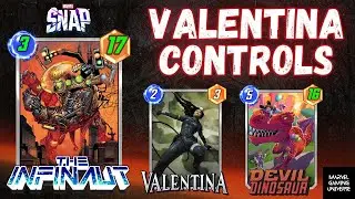 DISCOUNT EVERY 6 COST CARD 💀☠️ | INSANE VALENTINA CONTROLS IN MARVEL SNAP | #viral #marvelsnap